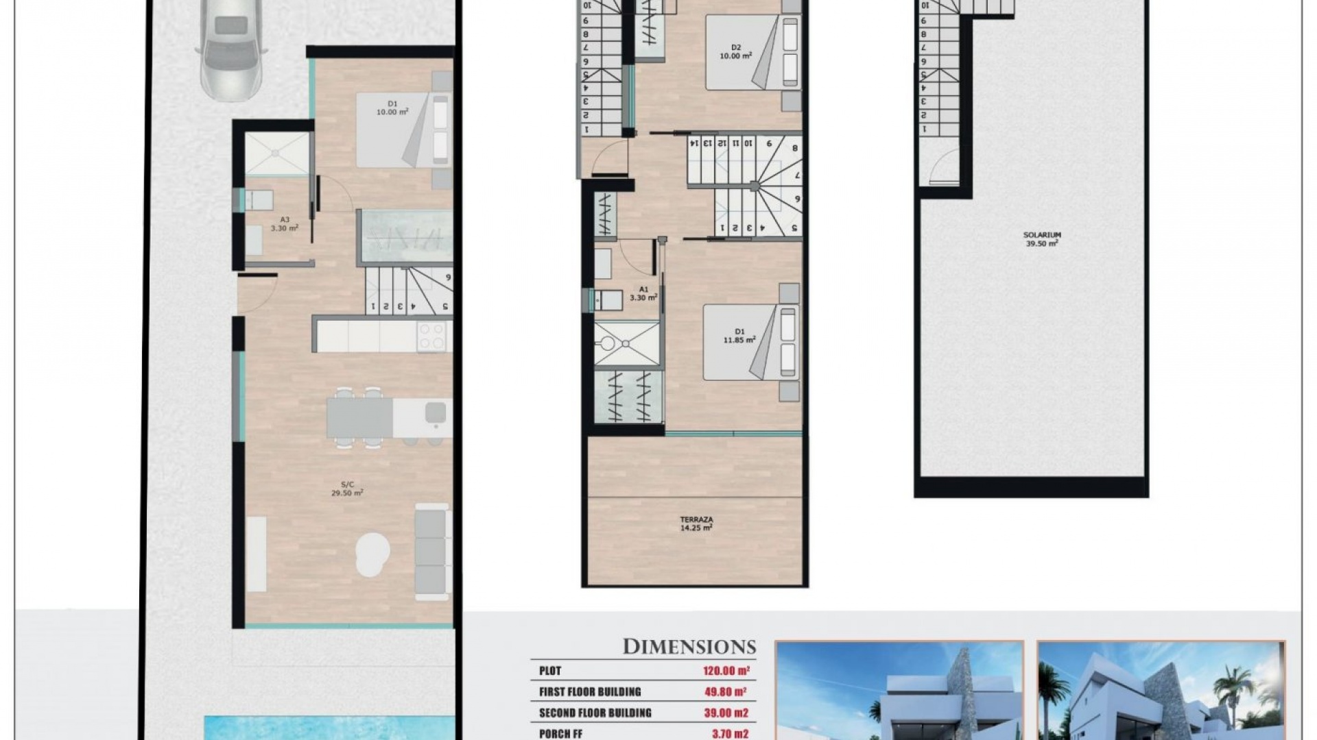 New Build - Villa - San Javier - Santiago de la Ribera