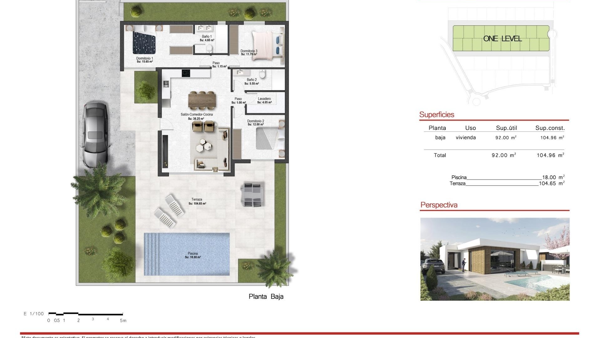 Nouvelle construction - Villa - Banos y Mendigo - Altaona Golf And Country Village