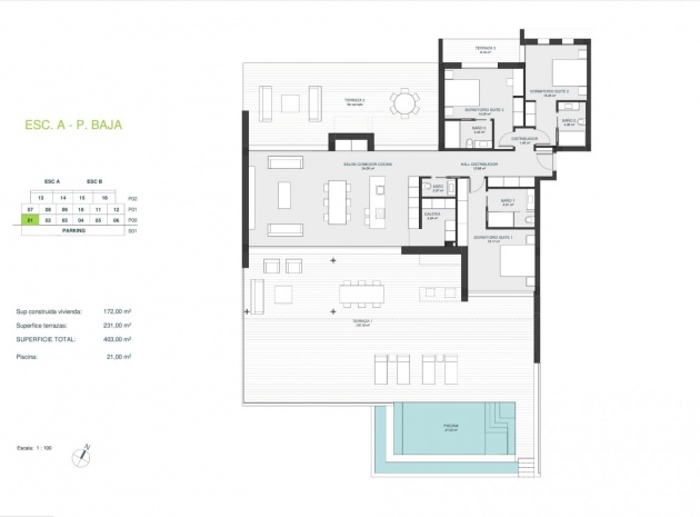 New Build - Apartment - Orihuela - Las Colinas Golf