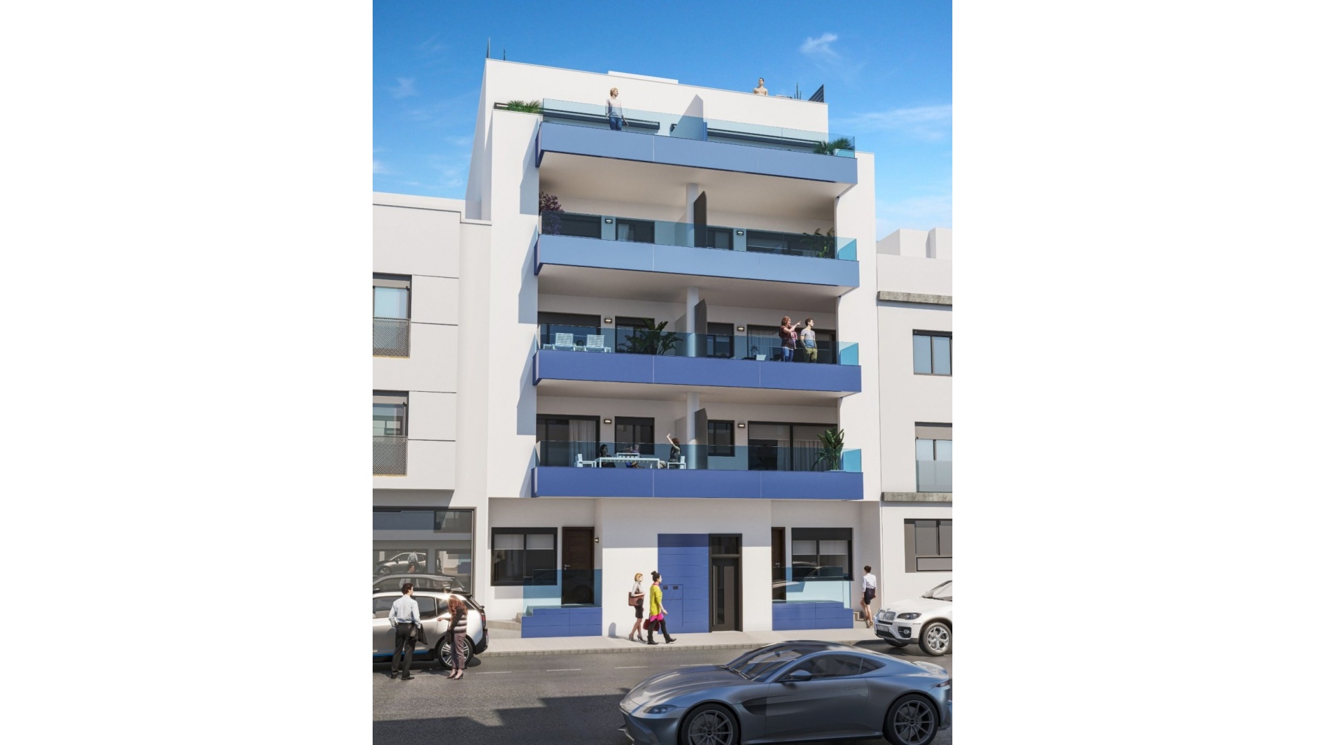 Nieuw gebouw - Appartement - Guardamar del Segura - Pueblo