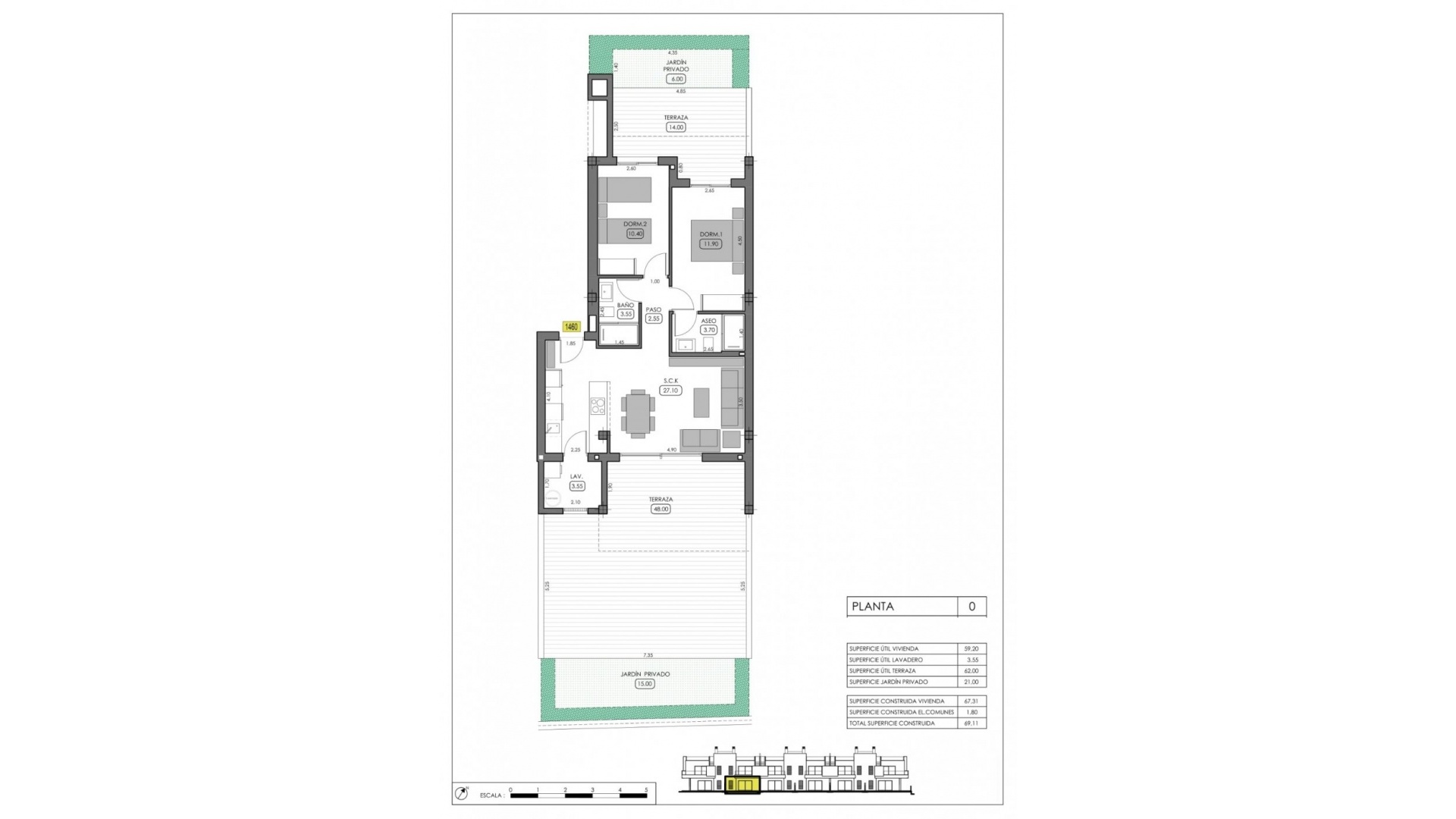 Nybyggnad - Bungalow - Algorfa - La Finca Golf