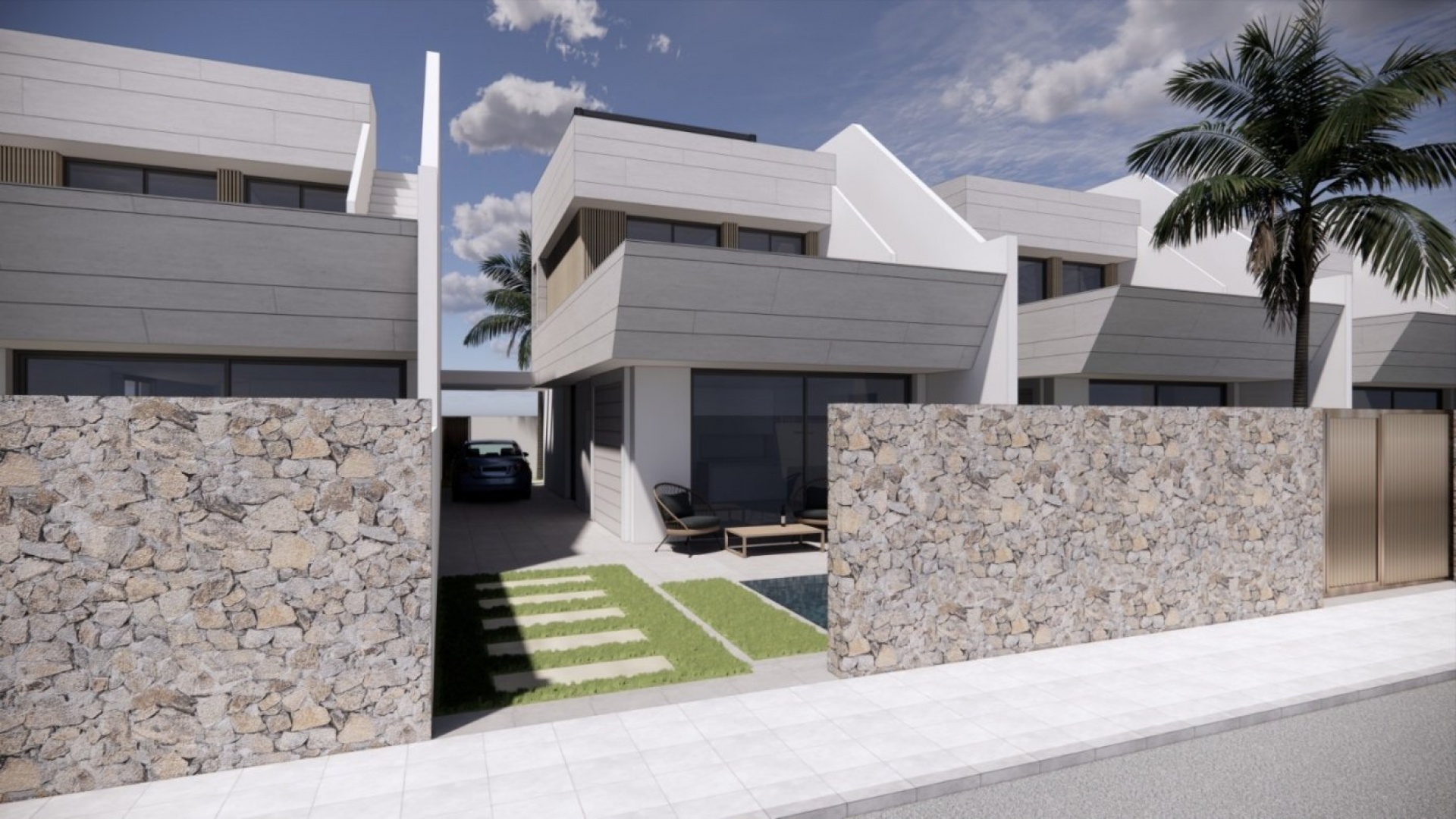 Nybyggnad - Villa - San Javier - Santiago de la Ribera