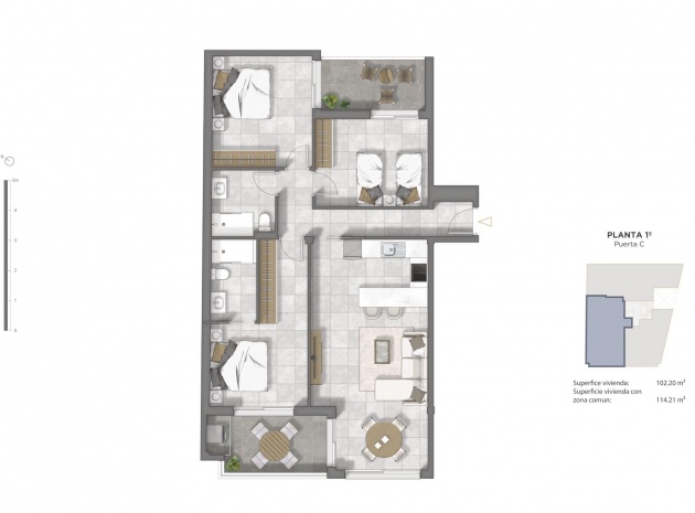 Neubau - Wohnung - Guardamar del Segura - Pueblo