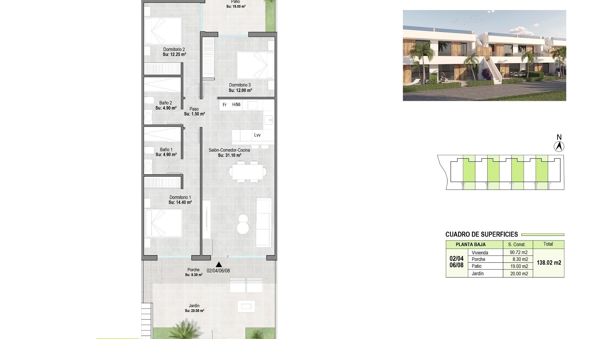 Neubau - Wohnung - Alhama De Murcia - Condado De Alhama