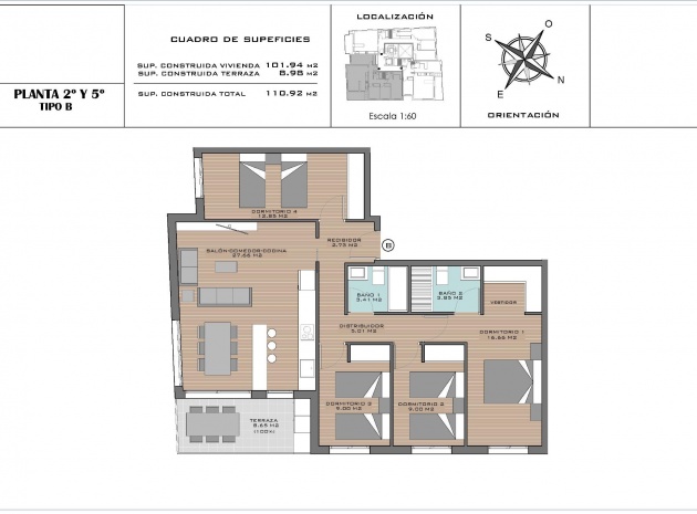 Nouvelle construction - Appartement - Elche - Corte Ingles