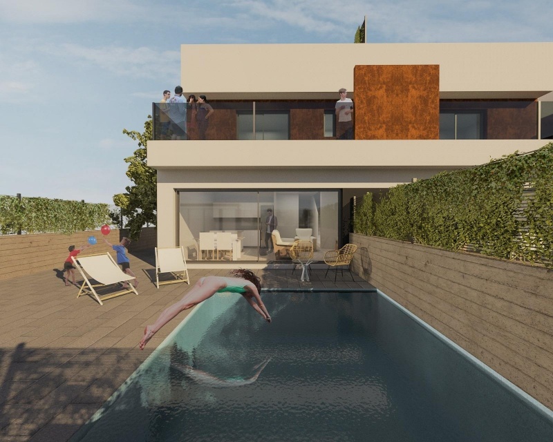 Townhouse - New Build - Santiago de la Ribera - Santiago de la Ribera