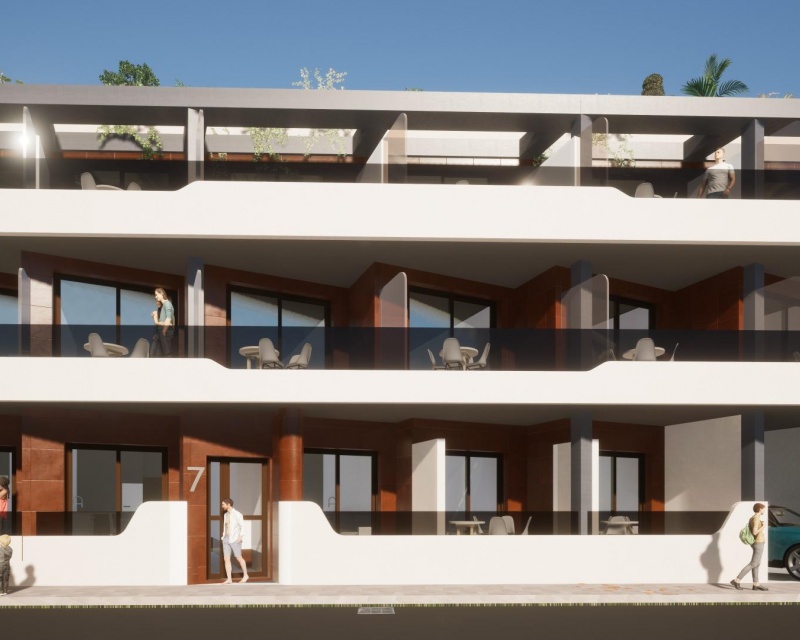 Lägenhet - Nybyggnad - Torrevieja - Playa Del Cura
