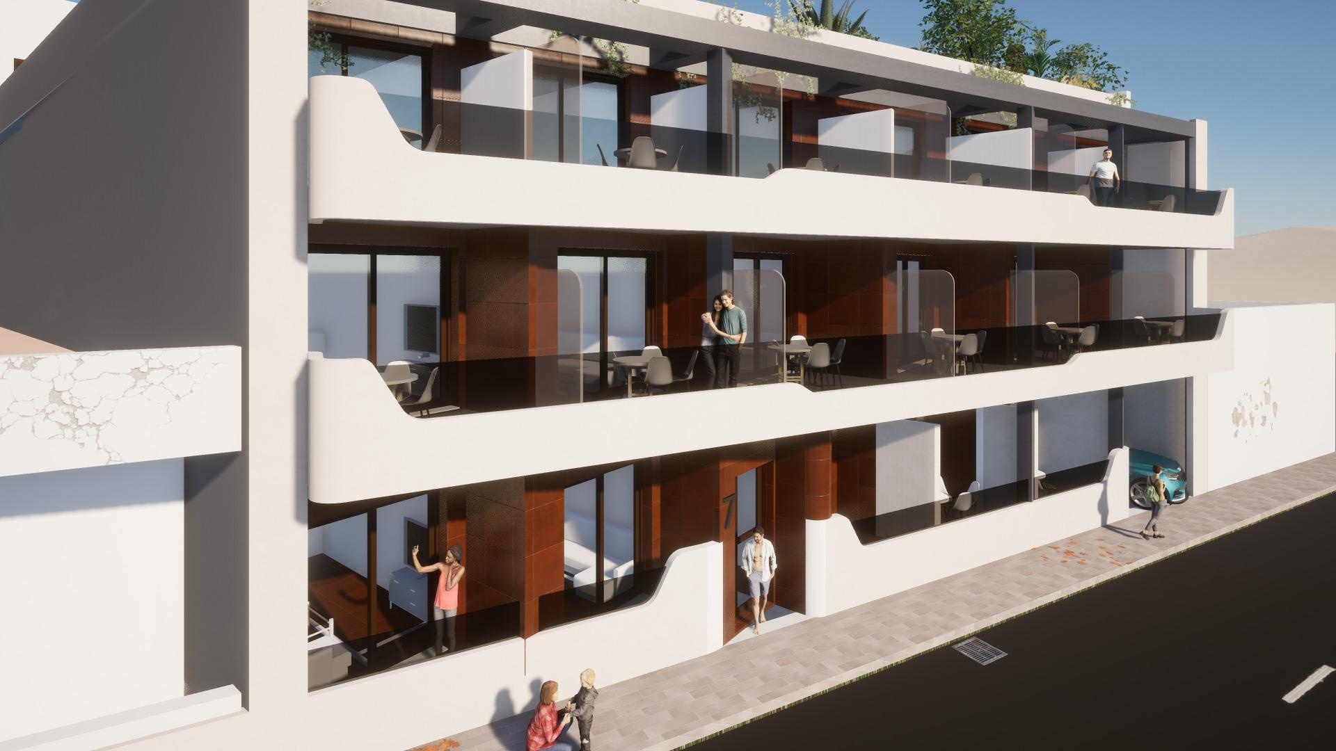 Nieuw gebouw - Appartement - Torrevieja - Playa Del Cura