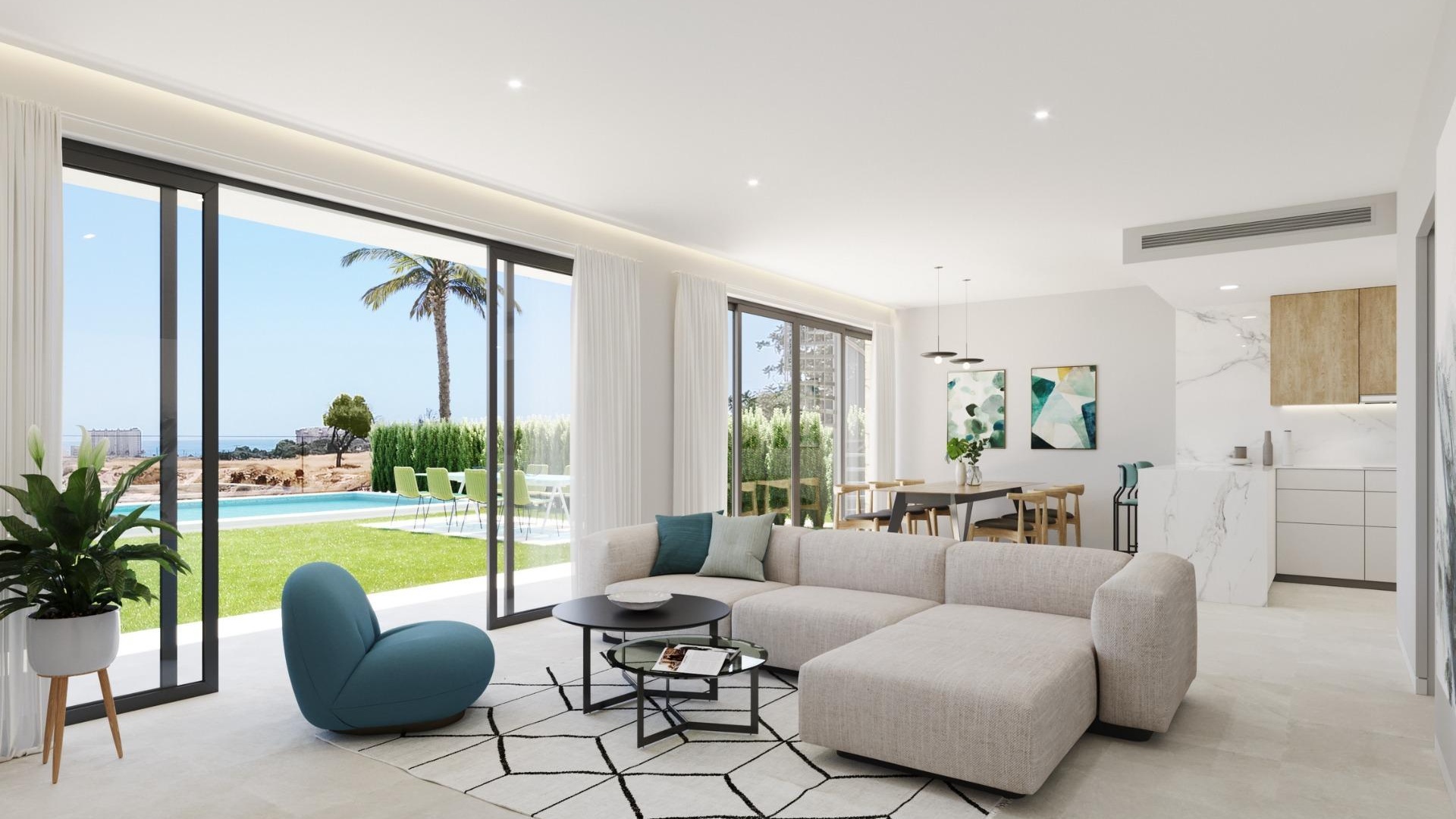 Nieuw gebouw - Villa - San Juan Alicante - La Font