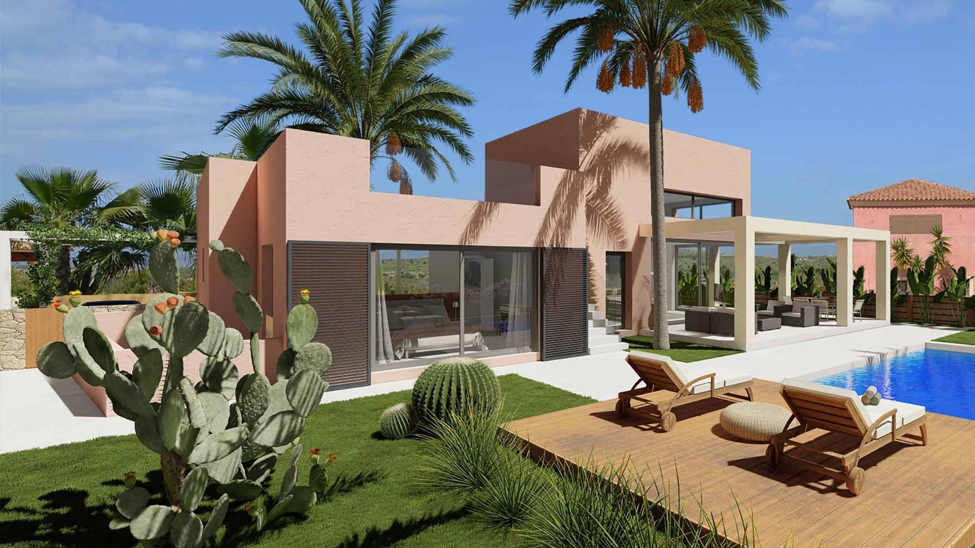 Nieuw gebouw - Villa - Cuevas Del Almanzora - Desert Spring Golf