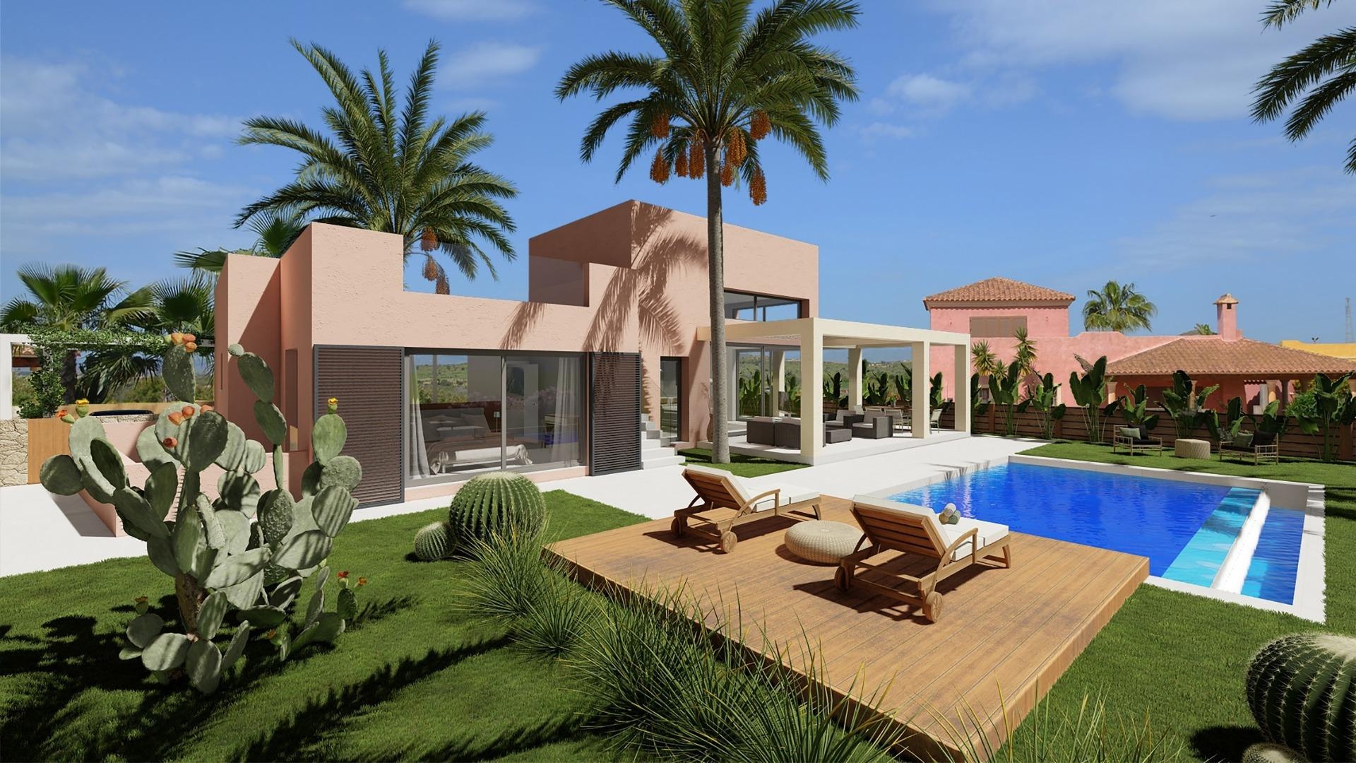 Nieuw gebouw - Villa - Cuevas Del Almanzora - Desert Spring Golf