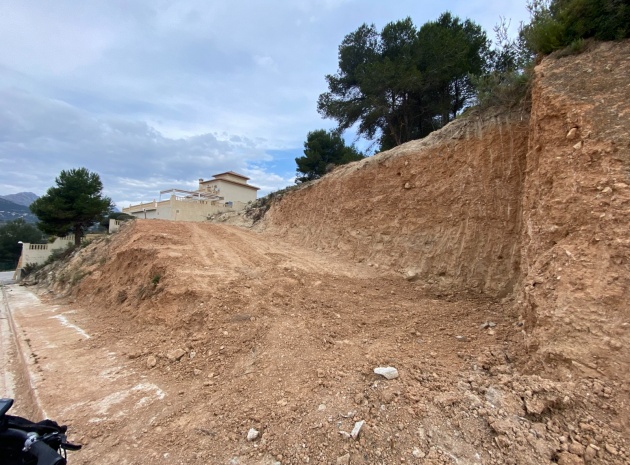 Nieuw gebouw - Land - Calpe - Empedrola