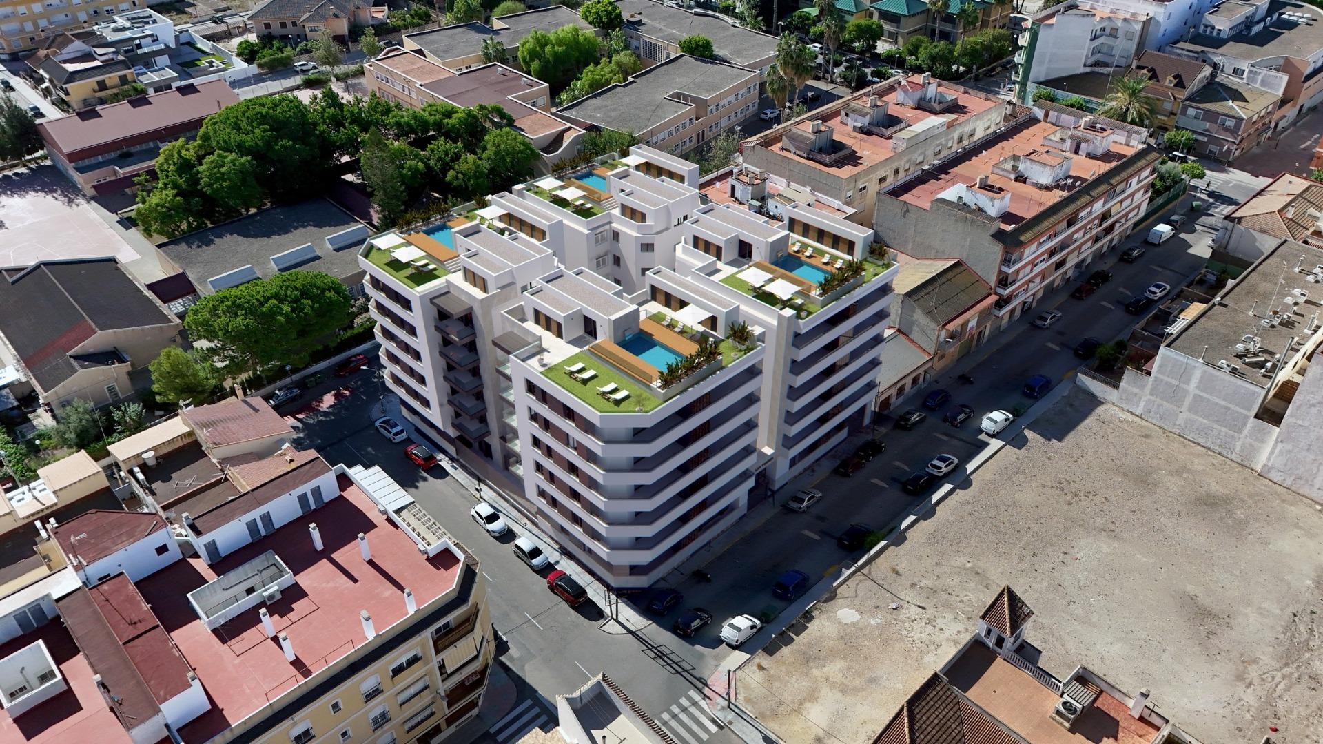 Nieuw gebouw - Appartement - Almoradi - Costa Blanca South