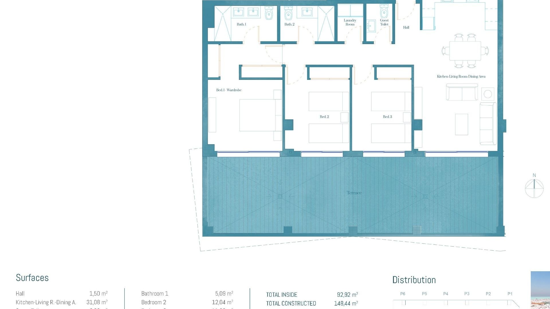 Nieuw gebouw - Appartement - Mijas - Las Lagunas