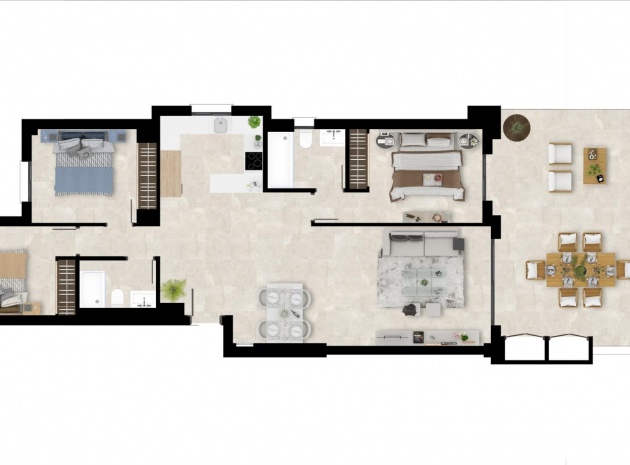 New Build - Apartment - Casares - Casares Playa