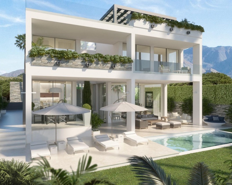 Villa - Nouvelle construction - Estepona - Estepona Golf
