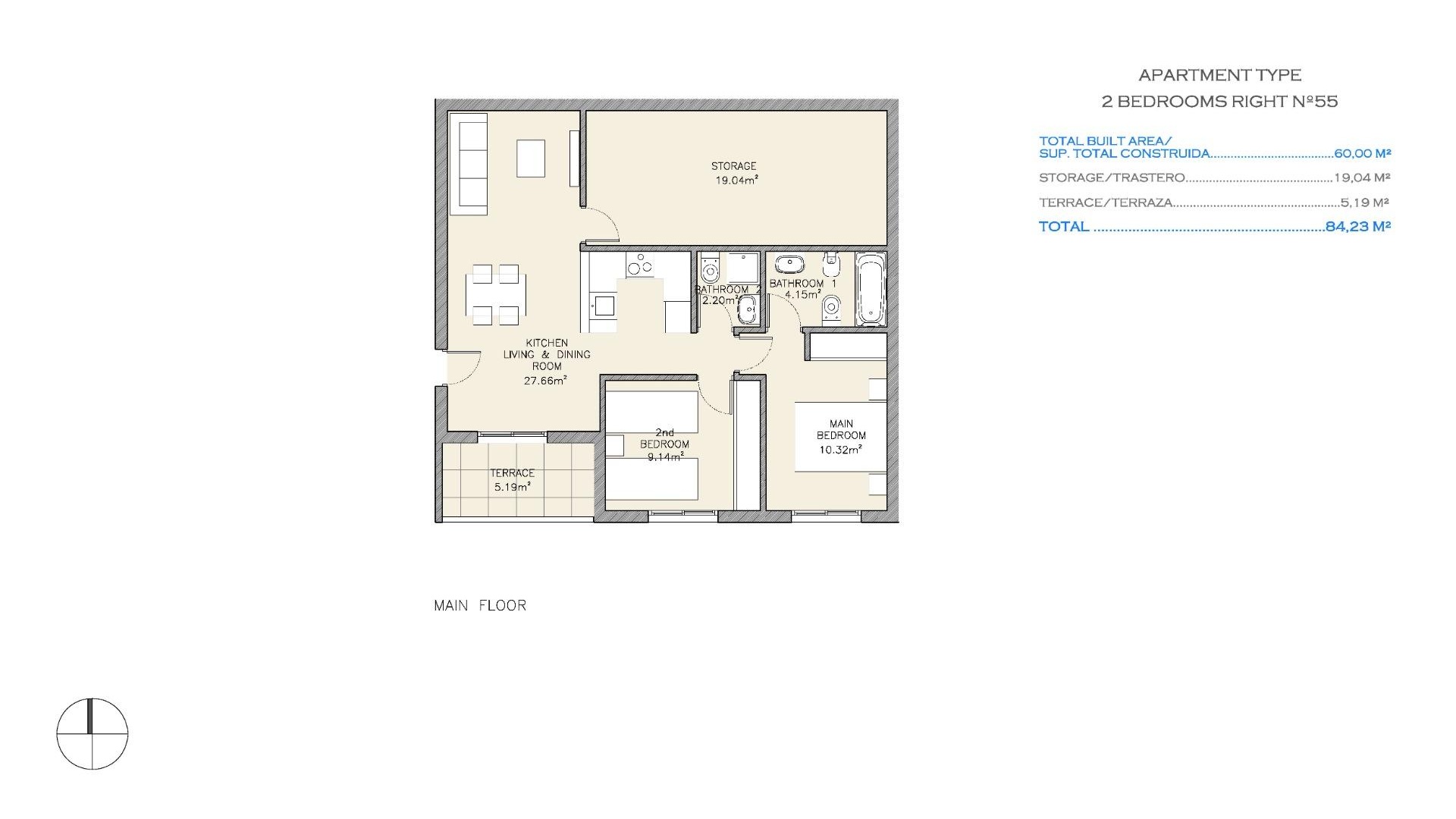 Neubau - Wohnung - Aguilas - Collados