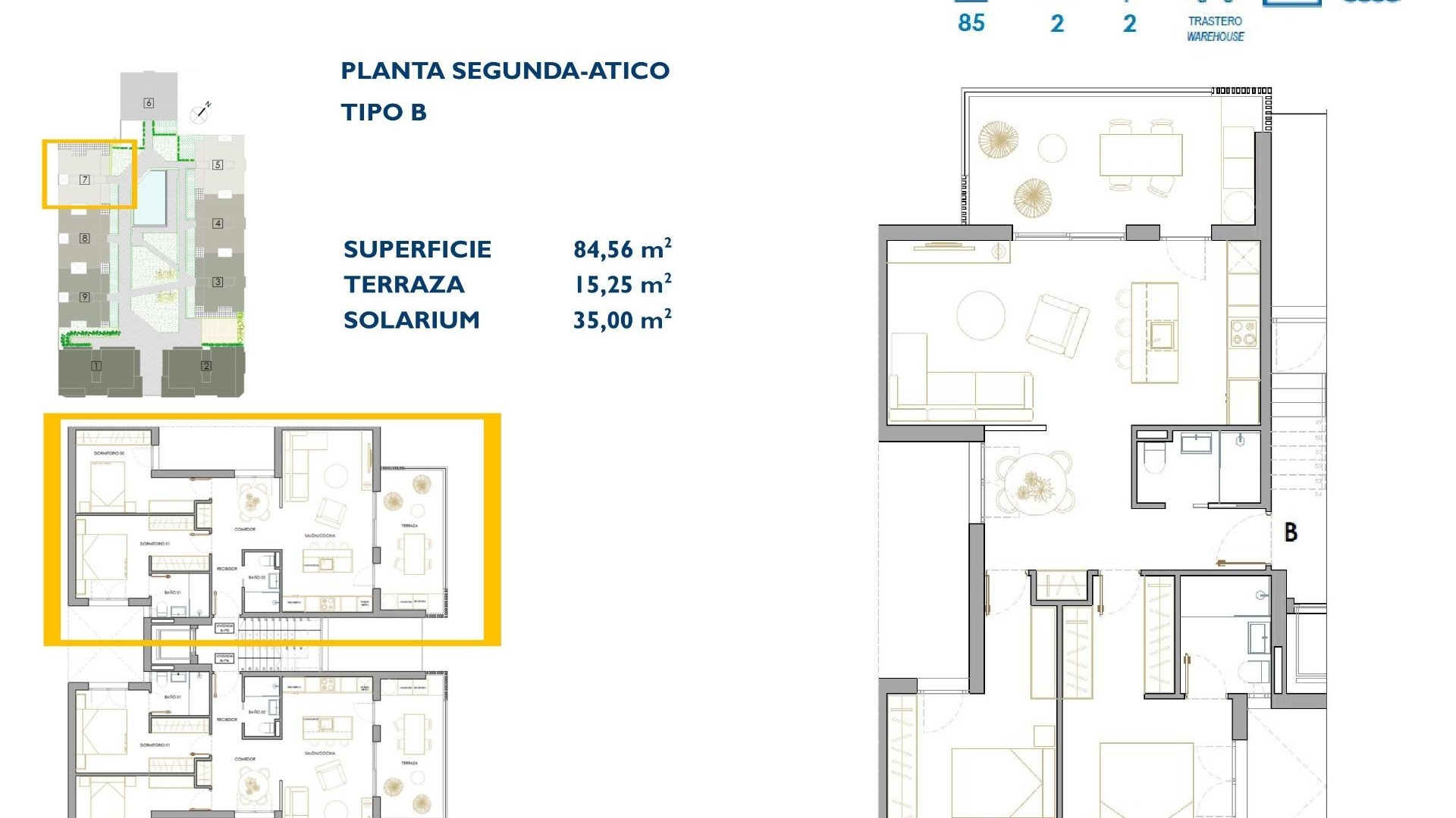 Nybyggnad - Lägenhet - San Pedro del Pinatar - Pueblo