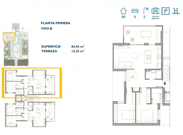 Nouvelle construction - Appartement - San Pedro del Pinatar - Pueblo