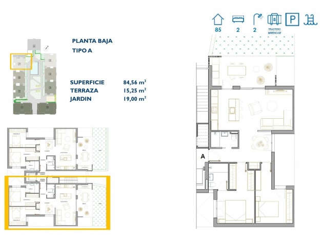 Nybyggnad - Lägenhet - San Pedro del Pinatar - Pueblo